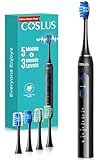 COSLUS C30 Electric Toothbrush for Adults, Effective Yet Gentle Ultra-Clean