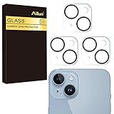 Ailun 3 Pack Camera Lens Protector for iPhone 15 / iPhone 14 ＆ iPhone 15 Plus/iPhone 14 Plus,Tempered Glass,9H Hardness,Ultra HD,Anti-Scratch,Case Friendly,Does not Affect Night Shots