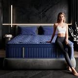 PUBPLON Mattress Full Size, Medium Firm 12 Inch Mattress with Extra Lumbar & Shoulder Support, Hybrid Mattresses with Gel Memory Foam Pain Relief - Fiberglass Free - No Odor - 365 Night Trial
