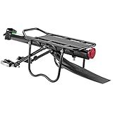 ROCKBROS Bike Bicycle Cargo Rack Rear Bike Rack for Back of Bike Carrier Rack with Fender Quick Release Mountain Road Bicycle Rear Racks
