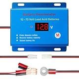 Battery Desulfator Reconditioner for 12V–72V Lead-Acid Batteries, Pulse Repair to Restore & Extend Battery Life – Works with AGM, Gel, VRLA, SLA, Flooded – for Car, RV, Solar, Marine, Golf Cart