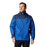 Columbia Men's Glennaker Lake II Rain Jacket, Mountain Blue/Collegiate Navy, Large