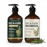 DHT Blocker Shampoo & Conditioner for Men & Women, Thickening Hair Care