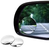 Blind Spot Mirror 2 Pack 2 Inch, Convex Stick-On Blindspot Mirror for Car