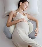 Pregnancy Pillows for Sleeping, Memory Foam Maternity Pillow Support for Back Belly HIPS, Adjustable Travel Wedge Pillow for Pregnant Women, Side Sleeping Pregnant Pillows with Cooling Pillowcase