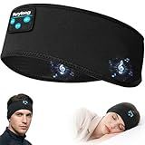 Perytong Sleep Headphones Bluetooth 5.4 Headband, Wireless Sleep Headband Headphones for Side Sleepers, Ultra-Thin Stereo Speakers & Extended Battery Life, Sports Headband Earphones for Sleeping