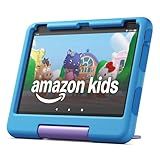 Amazon Fire HD 10 Kids tablet (newest model) ages 3-7 | Bright 10.1" HD screen with included ad-free and exclusive content, robust parental controls, 13-hr battery, 32 GB, Blue