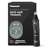Panasonic Men’s Ear and Nose Hair Trimmer, Wet Dry Hypoallergenic Dual Edge Blade, Ear Hair Trimmer for Men - ER-GN30-H