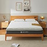 Review Full Mattresses, 10 Inch Full Size Mattress in a Box, Memory Foam Hybrid Mattress with Individual Pocket Spring Coils for Motion Isolation & Silent Sleep, Pressure Relief, Plush Firmness