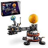 LEGO Technic Planet Earth and Moon in Orbit Building Set, Outer Space Birthday Gift for 10 Year Olds, Solar System Toy for Imaginative, Independent Play, Space Room Décor for Boys & Girls, 42179