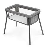 Chicco LullaGo® Anywhere Portable Bassinet, Lightweight, Space-Saving Baby Bassinet with Waterproof Mattress and Fitted Sheet, Travel Bassinet for Baby Includes Carry Bag | Sandstone/Grey