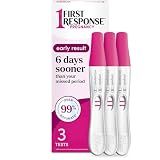 First Response Early Result Pregnancy Test, 3 Pack (Packaging & Test Design May Vary)