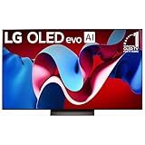 LG 65-Inch Class OLED evo C4 Series Smart TV 4K Processor Flat Screen with Magic Remote AI-Powered with Alexa Built-in (OLED65C4PUA, 2024)