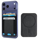 Upgraded for Magsafe Wallet, Strongest Magnetic Wallet for iPhone 17/16/15/14/13/12 Series, 7 Cards Holder, Magnetic Phone Wallets, Slim, 2 Card Slots, RFID Blocking, Vegan Leather, Black