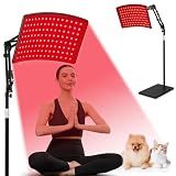 Viconor Red Light Therapy for Face and Body, Red Infrared Light Therapy Lamp with Stand Led 660nm & 850nm Infrared Light Device for Body