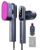Travel Steamer for Clothes,100-240V Travel Steamer & Iron 2 in 1 with Fast Heat-Up,1200W Portable Handheld Garment Steamer,Travel Size,Large Heat Panel,Fabric Quick Wrinkle Remover for Global & Europe