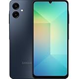 Samsung Galaxy A06 4G LTE (64GB + 4GB) Latin Version SM-A065M/DS Factory Unlocked 6.7" Dual Sim 50MP Dual Cam (Case Bundle) - (Black)