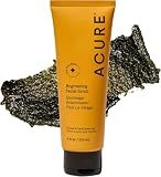 Acure Brightening Facial Scrub - Exfoliating Face Wash - 4 fl oz