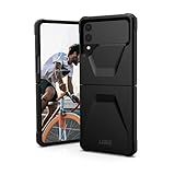 URBAN ARMOR GEAR UAG Designed for Samsung Galaxy Z Flip3 5G (2021) Case Civilian Sleek Ultra-Thin Shock-Absorbent Protective Cover, Black