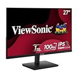 ViewSonic VS2747-H 27 Inch 1080p IPS Monitor with 100Hz, Variable Refresh Rate, Thin Bezels, Eye Care, HDMI, VGA