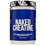 NAKED Pure Micronized Creatine Monohydrate – 200 Servings, 1,000g Bulk – Vegan, Non-GMO, Gluten & Soy Free - Muscle Building, Strength Training, Gym & Fitness Supplement