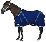 T TEKE Deluxe Horse Canvas Sheet for Snug and Clean in Stable, or as a Blanket Liner. (Size Range 51"-87" Including mini Horse)