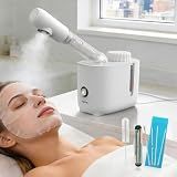 Fulog Facial Steamer Nano Ionic Face Steamer with 360° Rotating Arm