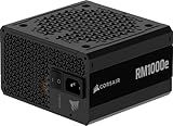 CORSAIR RM1000e ATX 3.1 PCIe 5.1 Ready Fully Modular 1000W Power Supply – 12V-2x6 Cable Included, Cybenetics Gold Efficiency, 105°C-Rated Capacitors, Modern Standby Mode – Black