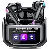 Active Noise Cancelling Ear Buds 48H Wireless Earbuds with Touch Screen