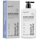 RootStim Rosemary Conditioner for Hair Growth & Thinning Hair - Saw Palmetto & Keratin Infused Volumizing Treatment - Sulfate Free Scalp Care Formula with Argan, Tea Tree & Ginger Oil, 10 fl oz
