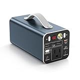Powdeom 150W Portable Power Station, 155.4Wh Portable Laptop Charger with AC Outlet, DC/USB-C Port, Battery Backup Power Supply for Outdoor Camping Home Outage