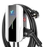Level 2 EV Charger 40 Amp, EV Chargers for Home 240V, Electric Car Charger 9.6kW, Outdoor/Indoor Electric Vehicle Fast Charging Stations, EVSE with NEMA 14-50 Plug, 25ft Cable, J1772
