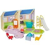 Peppa Pig Peppa's Pop-Open Playgroup Playset with Figure, Preschool Toys for 3 Year Old Girls and Boys and Up