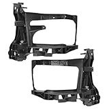 ECOTRIC Radiator Support Headlamp Mounting Bracket Compatible with 2013-2024 Dodge Ram 1500 Classic 2500 3500 4500 5500 Replacement for 68222829AA CH1225256 68222828AA CH1225257 (Set of 2)
