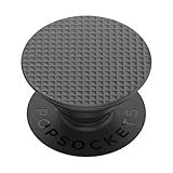 ​​​​PopSockets Phone Grip with Expanding Kickstand, Adhesive Grip - Knurled Texture Black