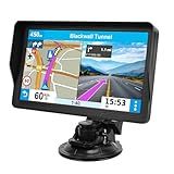 9" GPS Navigator for Car Truck RV, GPS Navigation System with 2026 Maps Free Lifetime Updates, Custom Truck Routing, Speed Camera Alerts, Day/Night Mode (Blue)