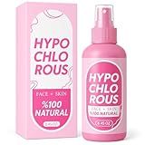 HOCl Hypochlorous Acid Spray Pure 250 ml / 8.4 oz – Natural Skin & Face Mist – Gentle Refreshing Formula for Cleansing, Soothing & Deodorizing – Alcohol-Free & pH Balanced