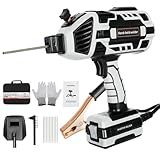 Handheld Welder Machine, 110V IGBT Inverter Portable Welding Machine with 6 Variable Current Adjustment, 20-120Amp Portable ARC Welder for 1/16''-1/8'' Welding Rod