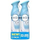 Febreze Air Mist, Air Freshener Spray, Odor Fighting Room Spray, Deodorizer for Home Bathroom Kitchen Office Apartment Dorm Room Classroom, Linen & Sky Scent, 8.1oz (Pack of 2)