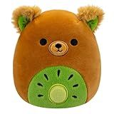 Squishmallows Original 5-Inch Mitchard Kiwi Bear - Official Jazwares Plush