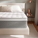 CIUANCE Queen Mattress, 12 Inch Queen Size Mattress in a Box Hybrid Design for Cooling Sleep Pressure Relief Supportive Fiberglass Free