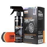CERAKOTE® Rapid Ceramic Tire Coat - Long-Lasting Deep Black Tire Shine