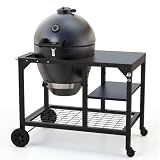 Brand-Man Steel Kamado Charcoal Grill & Smoker