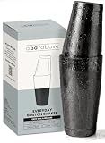 A Bar Above Professional Boston Shakers Set, 18oz and 28oz, Weighted Cocktail Shaker Set, for Bartenders, Pro Bar Shaker, Made from Premium Stainless Steel 304