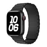 Magnetic Bands Compatible with Apple Watch 49mm 46mm 45mm 44mm 42mm Soft Silicone Replacement Loop Silicone Loop Strap Wristband for Apple Watch Series 11 10 9 8 7 6 5 4 3 SE 3/2nd Ultra/3/2 49mm