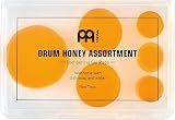 Meinl Cymbals Drum Honey Dampening Gel Pads for Drums and Cymbals with Container and Dividers, Reduce Vibration and Ring, 12-pc Assortment with Varying Sizes