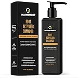 Root Activator Shampoo for Men: Hair Growth Shampoo for Thinning Hair, Hair Loss & Scalp Health – Natural Herbal Formula with Cooling Sensation – Sulfate-Free