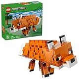 LEGO Minecraft The Fox Building & Pretend Play Toy for Boys & Girls - Poseable Video Game Character for Kids, Ages 10+ - Room Decor for Gaming Fans - Gift Idea for Birthdays - 21588