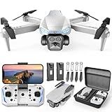 X-shop Drone with Camera for Kids & Adults, 1080P HD Mini FPV Drones with Altitude Hold, One-Key Take Off/Landing, Headless Mode, 360° Flips, Speed Adjustment, Toys Gifts for Boys Girls, Beginner