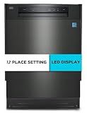 BLACK+DECKER 24" Built-In Dishwasher, Energy Star, BDW100MB, Black